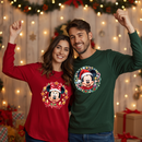 Printed DTF Sheets by Yards - Mickey mouse  Navidad 2025