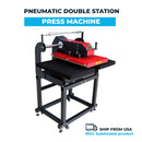 Pneumatic Double Station Press Machine