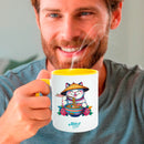 PROMO Box colored mugs inside and on handles for sublimation 11 oz SP
