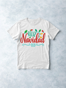 Printed DTF Sheets by Yards -Feliz Navidad 2025