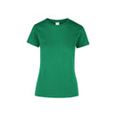 Women’s Heavy Weight Crew Neck Short Sleeve Silhouette T-Shirt - 100% Cotton D0300