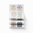 Printed DTF Sheets by Yards -  New Year