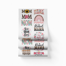 Printed DTF Sheets by Yards - Mother's Day 2