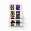 Printed DTF Sheets by Yards - Super Heroe 1