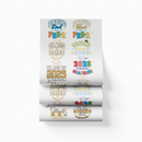 Printed DTF Sheets by Yards - Graduation