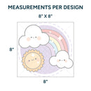 Sublimation Sheets Printed By Yards - Cute 1