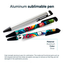 Aluminum sublimable Pen. Model 2  (Box of 50 units)