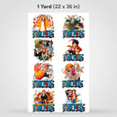 Sublimation Sheets Printed By Yards - One Piece (Various Designs)